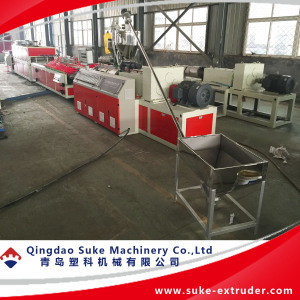 PVC Wood Plastic WPC Profile and Board Extruder Production Extrusion Line