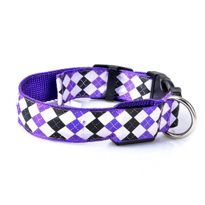 LED USB Rechargeable Dog Collar Flashing Pet Supply for promotion