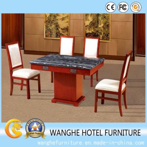 Chinese Walnut Brown Restaurant Table